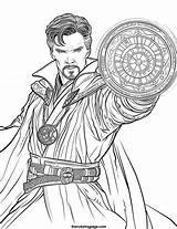 30 Free Doctor Strange Coloring Pages For Kids  Download sketch template