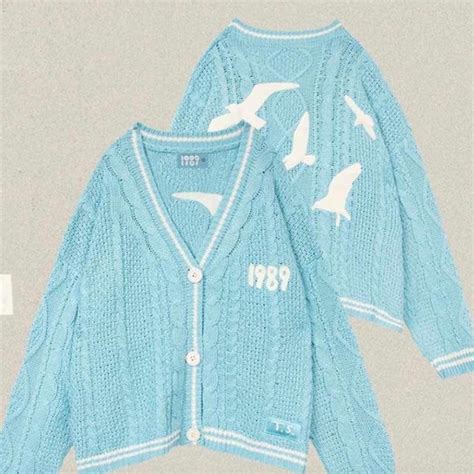 ON HOLD - DO NOT BUY taylor swift 1989 cardigan size... - Depop