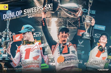 Dunlop Riders Swept All Three Championships and Race Podiums of AMA Supercross - Cycle News