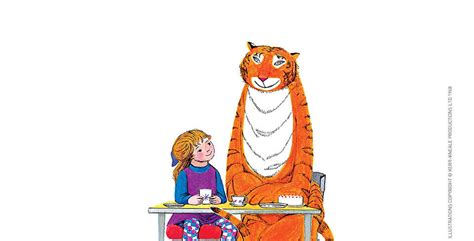 The (possible) meanings behind ‘The Tiger Who Came To Tea’ — Baby Sign TV