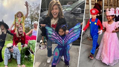 Hoda & Jenna share pics of their family Halloween costumes