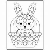 Premium Vector  Easter dot Marker coloring Pages For Kids sketch template