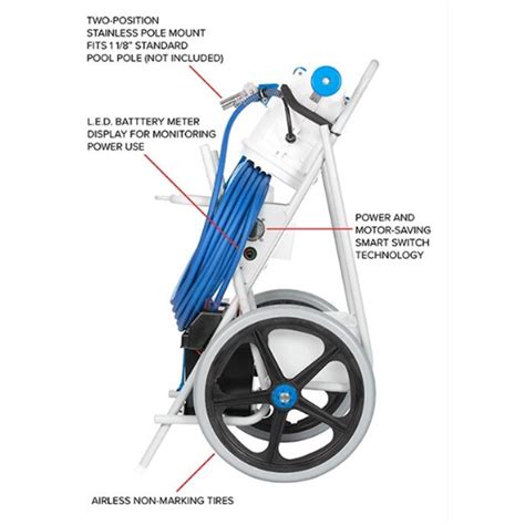 HammerHead Pool Vacuum Cleaning Machine with 30" Head and 60' Cord ...