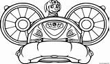 Zuma Driving The Hovercraft Coloring page Printable sketch template