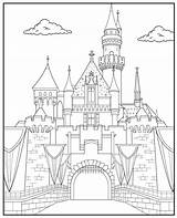 Castle Coloring Pages  To sketch template
