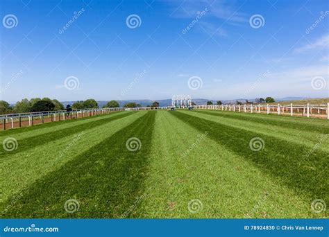 Race Horse Tracks Landscape Stock Photo - Image of africa, action: 78924830