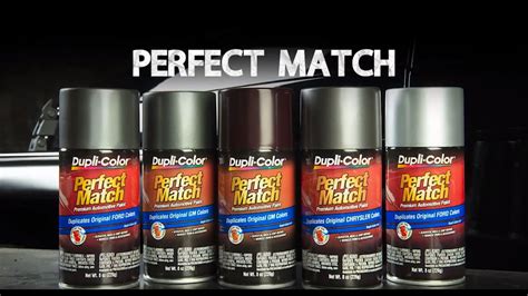 Paint Vehicles and Accessories with Dupli-Color Perfect Match OEM Color ...