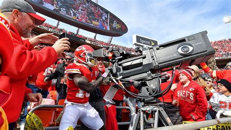 Kansas City Chiefs' Tyreek Hill uses camera during touchdown ...