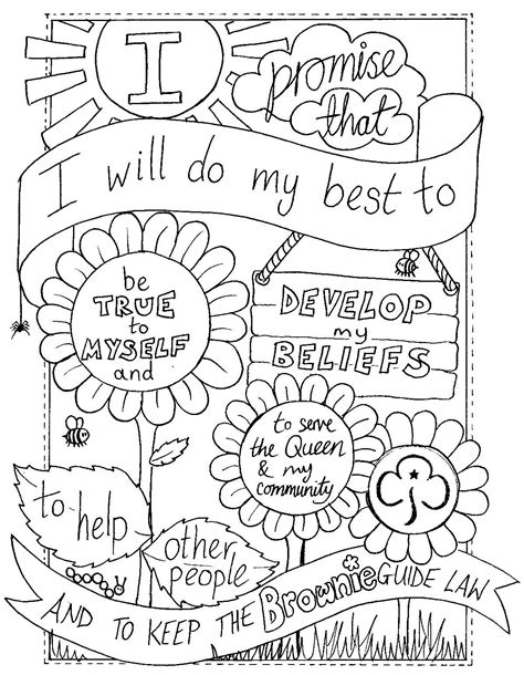 Free Printable Coloring Pages For Kids Girl Scouts - pietercabe