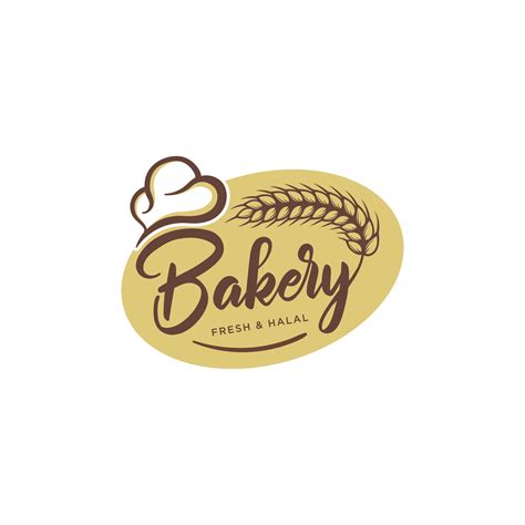 Vintage retro classic bakery bake shop label sticker logo design ...