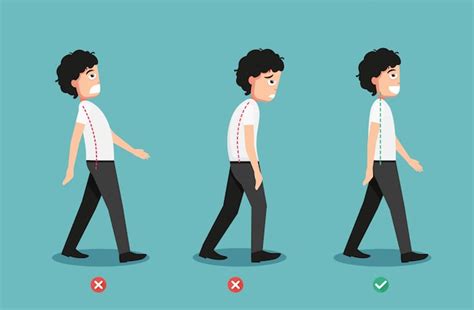 Walking Posture Images | Free Vectors, Stock Photos & PSD