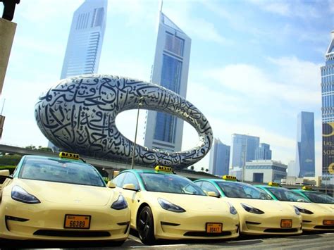 Dubai taxi: You can now hail a Tesla Model 3 taxi