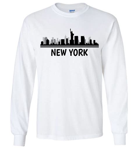 New York, NY Skyline T-Shirt | Custom Gifts Etc.