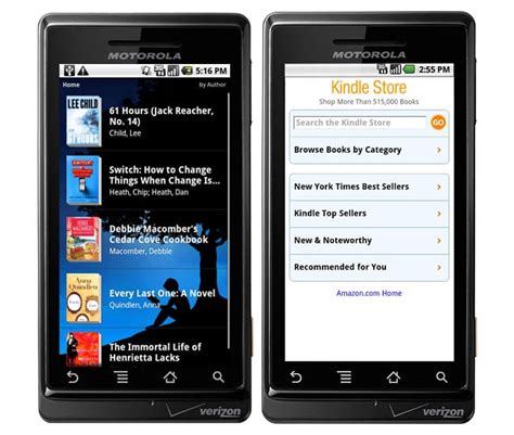 Amazon Kindle For Android Released