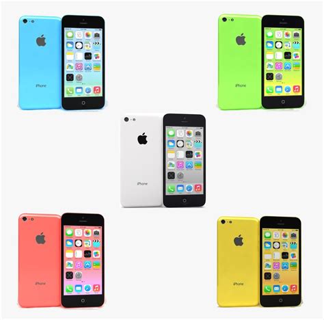 3ds max apple iphone 5c colors