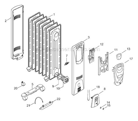 DeLonghi 6707E Parts List and Diagram : eReplacementParts.com