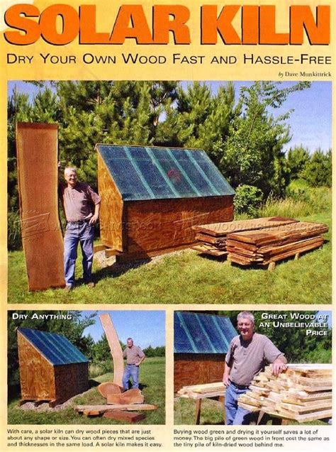 Solar Kiln Plans • WoodArchivist