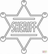 Sheriff Badge coloring page  Free Printable Coloring Pages sketch template