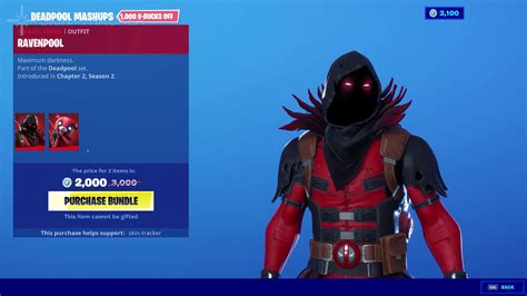 NEW Deadpool Mashups Bundle (Ravenpool, Cuddlepool) Skins Showcase ...