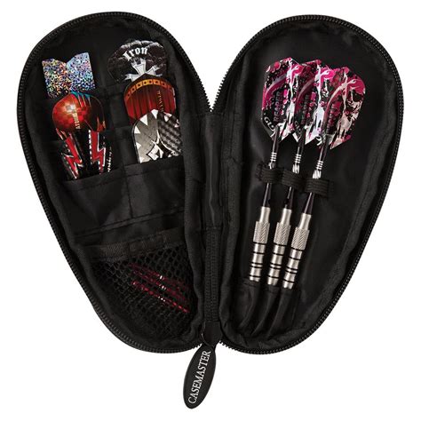 Amazon.com : Casemaster Quiver 3 Dart Nylon Storage/Travel Case, Black : Dart Flights : Sports ...