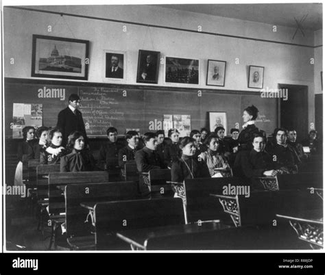 Carlisle Indian School, Carlisle, Pa. Class in Government Stock Photo ...