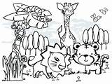 Wild Animal Coloring Pages  Best For Kids sketch template