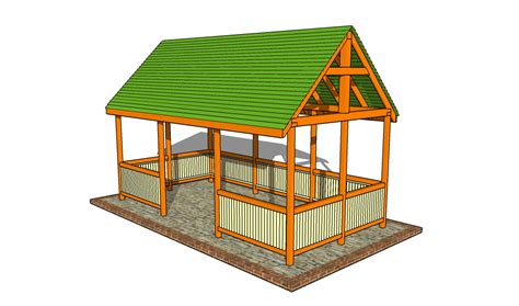 Outdoor pavilion plans | HowToSpecialist - How to Build, Step by Step DIY Plans