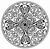 Celtic Cross Coloring Games  ColoringGamesNet sketch template