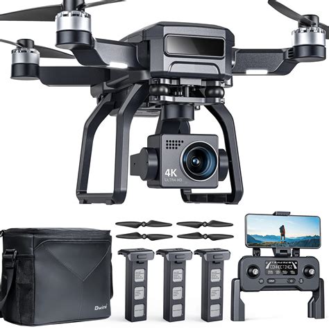 Buy BwineF7 GPS Drones with Camera for Adults 4K Night Vision, 3-Aix ...