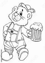 Lederhosen Coloring Pages sketch template