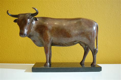 Bronze cow Cow, Novelty Lamp, Table Lamp, Bronze, Sculpture, Animals, Home Decor, Table Lamps ...