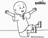 Awesome Caillou Coloring Pages Printable  Free sketch template