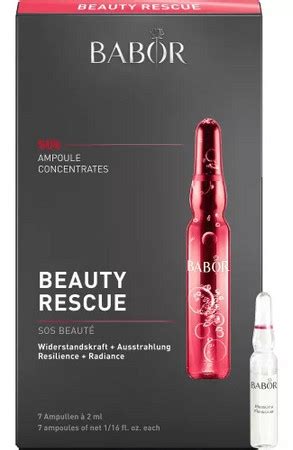 Babor Ampoule Concentrates Beauty Rescue for brilliant and durable skin | glamot.com
