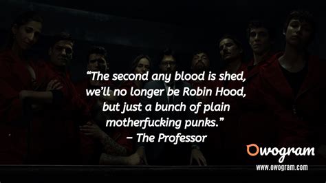 42 La Casa de Papel Quotes (Money Heist Quotes) - Owogram