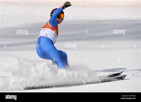 Sofia goggia 2018 hi-res stock photography and images - Alamy