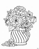 Flower Vase Coloring Pages At GetColoringscom  Free Printable sketch template