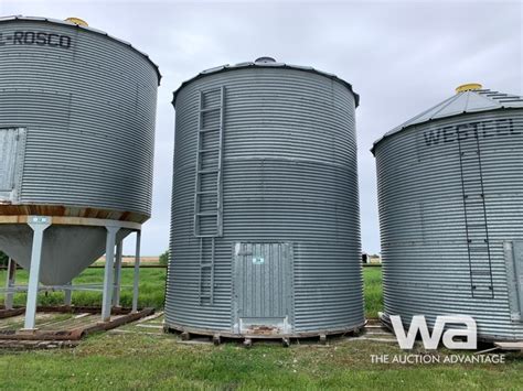 WESTEEL 6 RING X 14 FT. HOPPER BIN