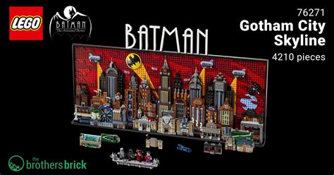 LEGO celebrates Batman: The Animated Series with 76271 Gotham City ...