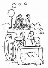 Front End Loader Coloring Pages sketch template