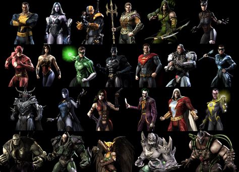 Injustice - Gods Among Us character wallpaper by Watchemagoo on DeviantArt