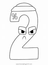 2 Number Lore Coloring Page For Kids  Free Printable sketch template