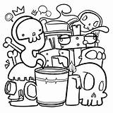 Coloring doodles By Nudchanat Junsang  TPT sketch template