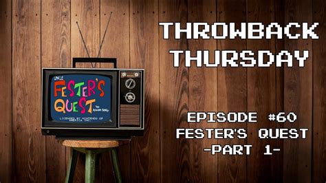 Fester's Quest NES Gameplay - Part 1 (Throwback Thursday - Episode 60) - YouTube