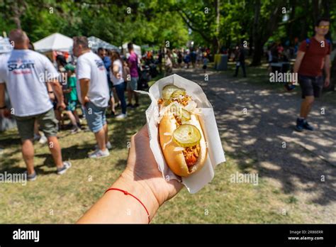 Hot dog sausage illustration hi-res stock photography and images - Alamy