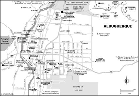 Albuquerque New Mexico City Map - Albuquerque New Mexico • mappery