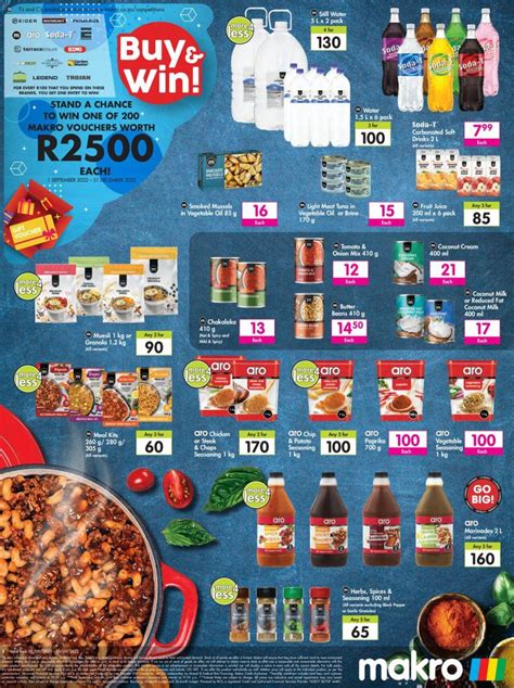 Makro Specials 1 September 2022 | Makro Catalogue | Makro Groceries