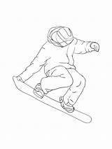 Snowboarding Coloring Pages  Best For Kids sketch template