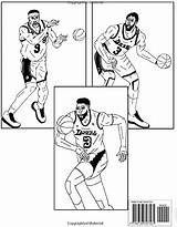 Los Angeles Lakers Coloring Pages sketch template