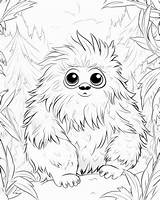 Yeti Coloring Pages Bring The Abominable Snowman To Life With Fun And  sketch template