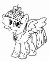 Princess Twilight Sparkle Coloring Page 267  Wecoloringpagecom sketch template